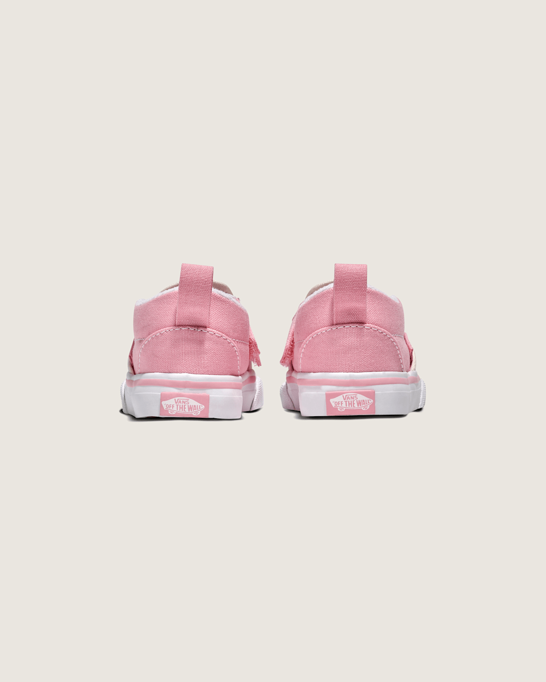 Kids|Sale Vans Toddler Classic Slip-On V Shoe in White / Pink