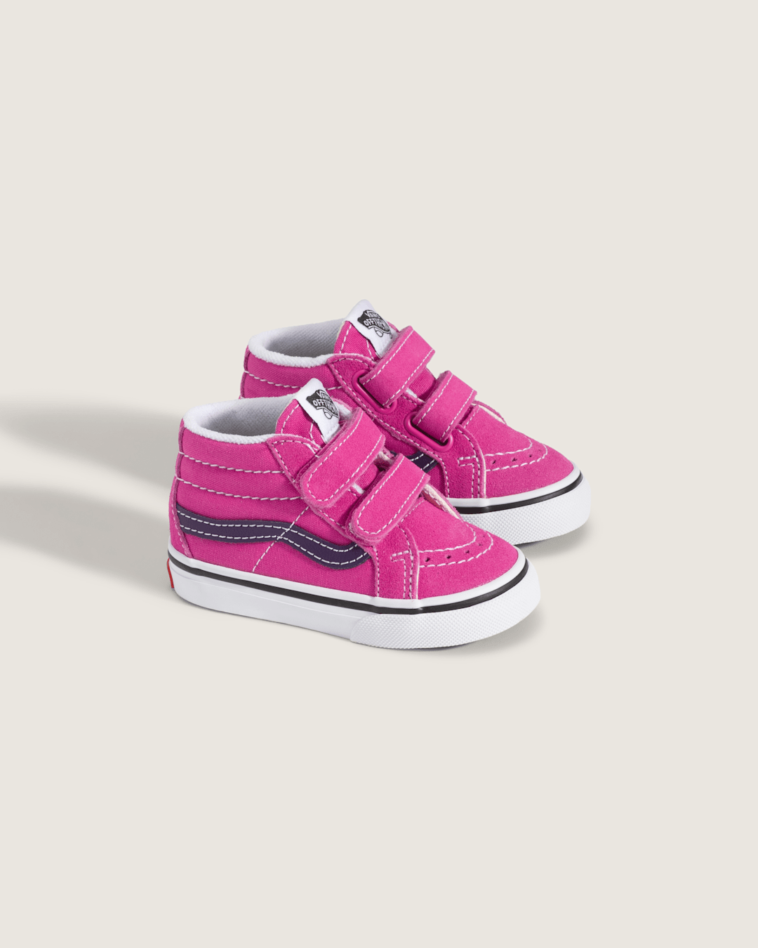 Kids|Sale Vans Toddler Sk8-Mid V Shoe in Pink / Purple