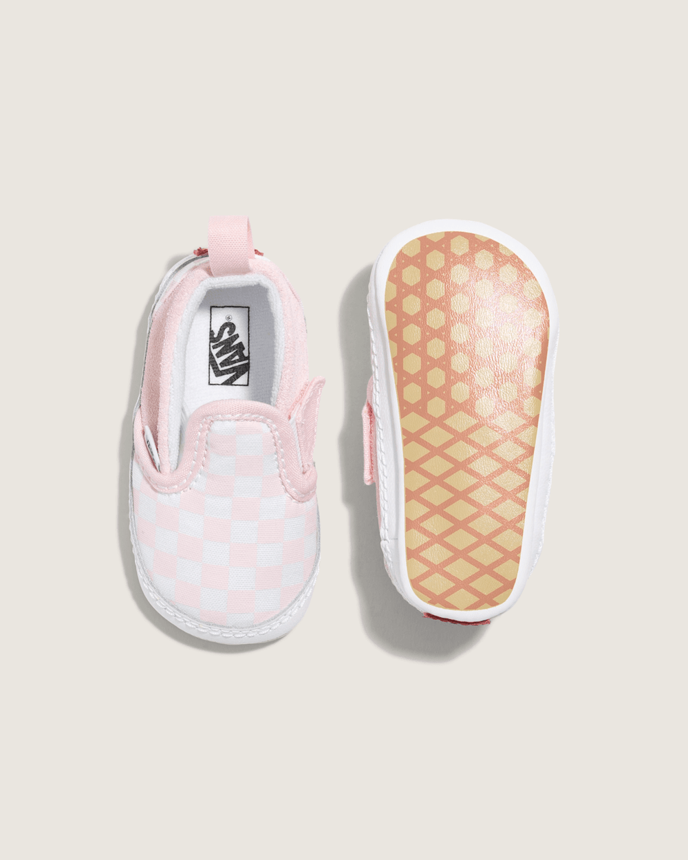 Kids Vans Infant Slip-On V Crib Checkerboardblshngbrdtrwt Shoes