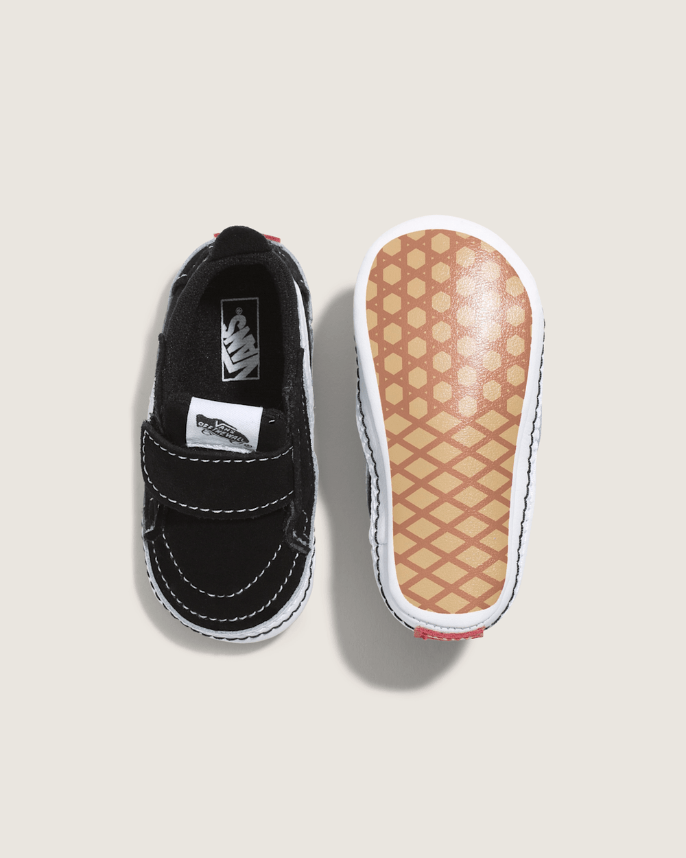 Kids Vans Infant Sk8-Hi Crib Black/True White Shoes