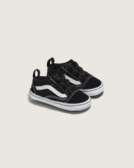 Kids Vans Infant Old Skool Crib Black/True White Shoes