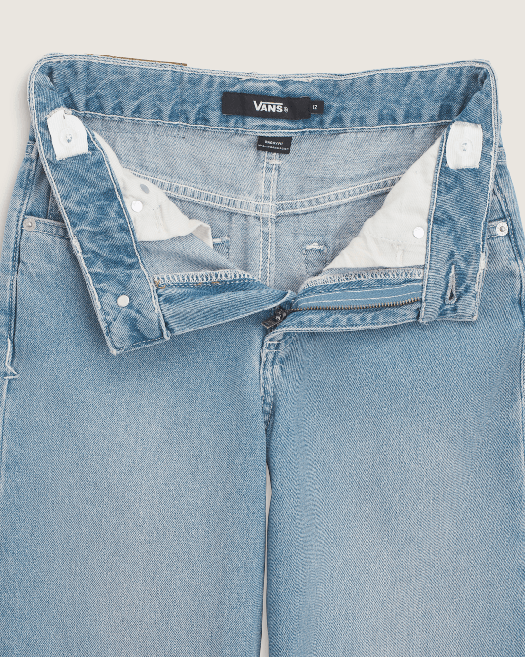 Kids Vans Kids Sirelle Puddle Pants in Stonewash Blue