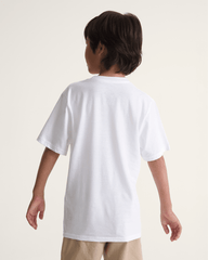 Kids Vans Kids Big Push T-Shirt in White