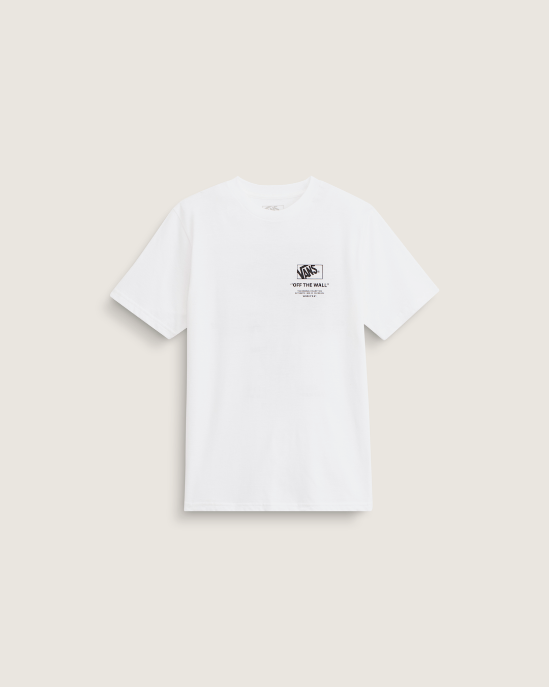 Kids Vans Kids Stacked Hi T-Shirt in White