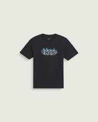 Kids Vans Kids Night Spark T-Shirt in Black