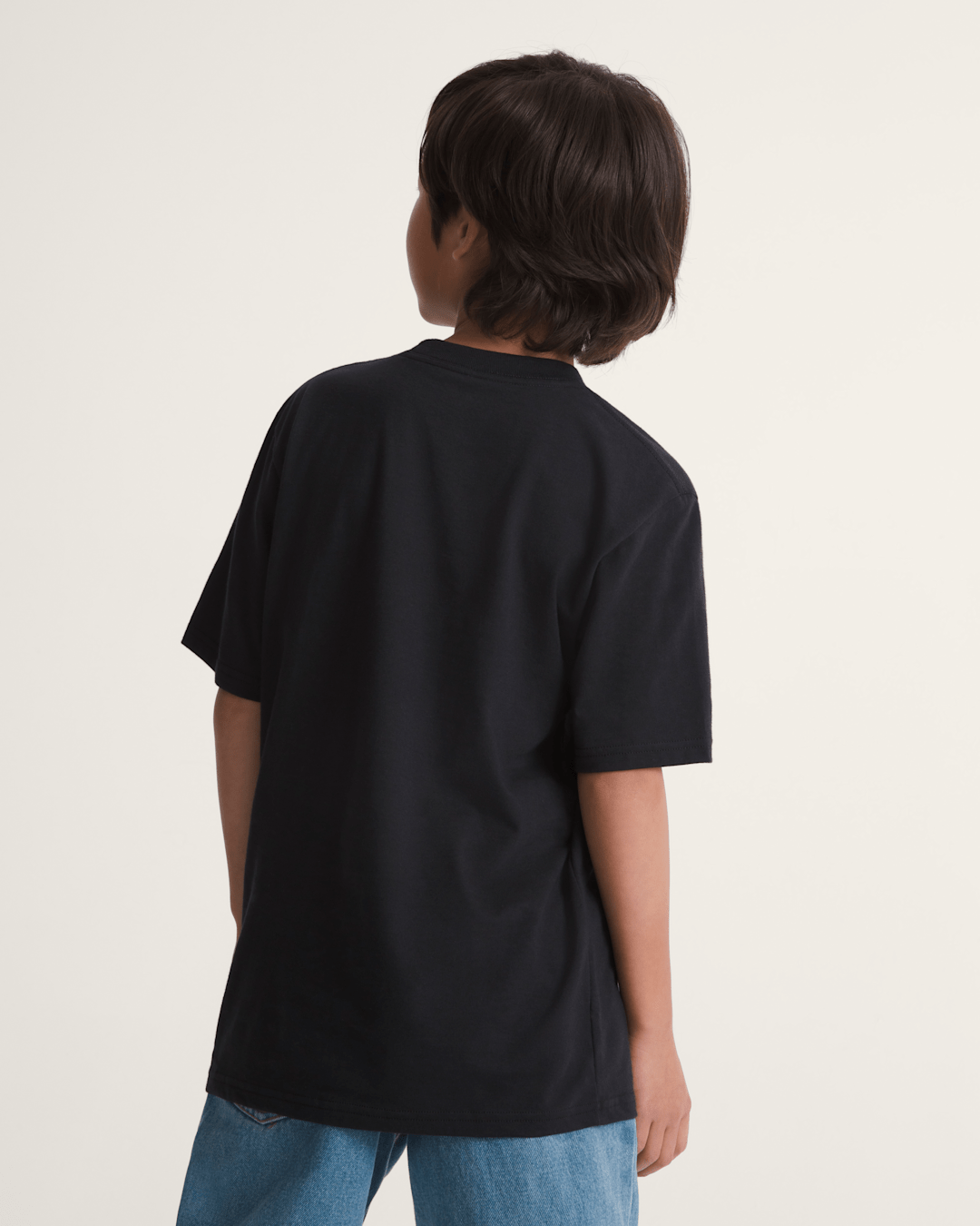 Kids Vans Kids Night Spark T-Shirt in Black