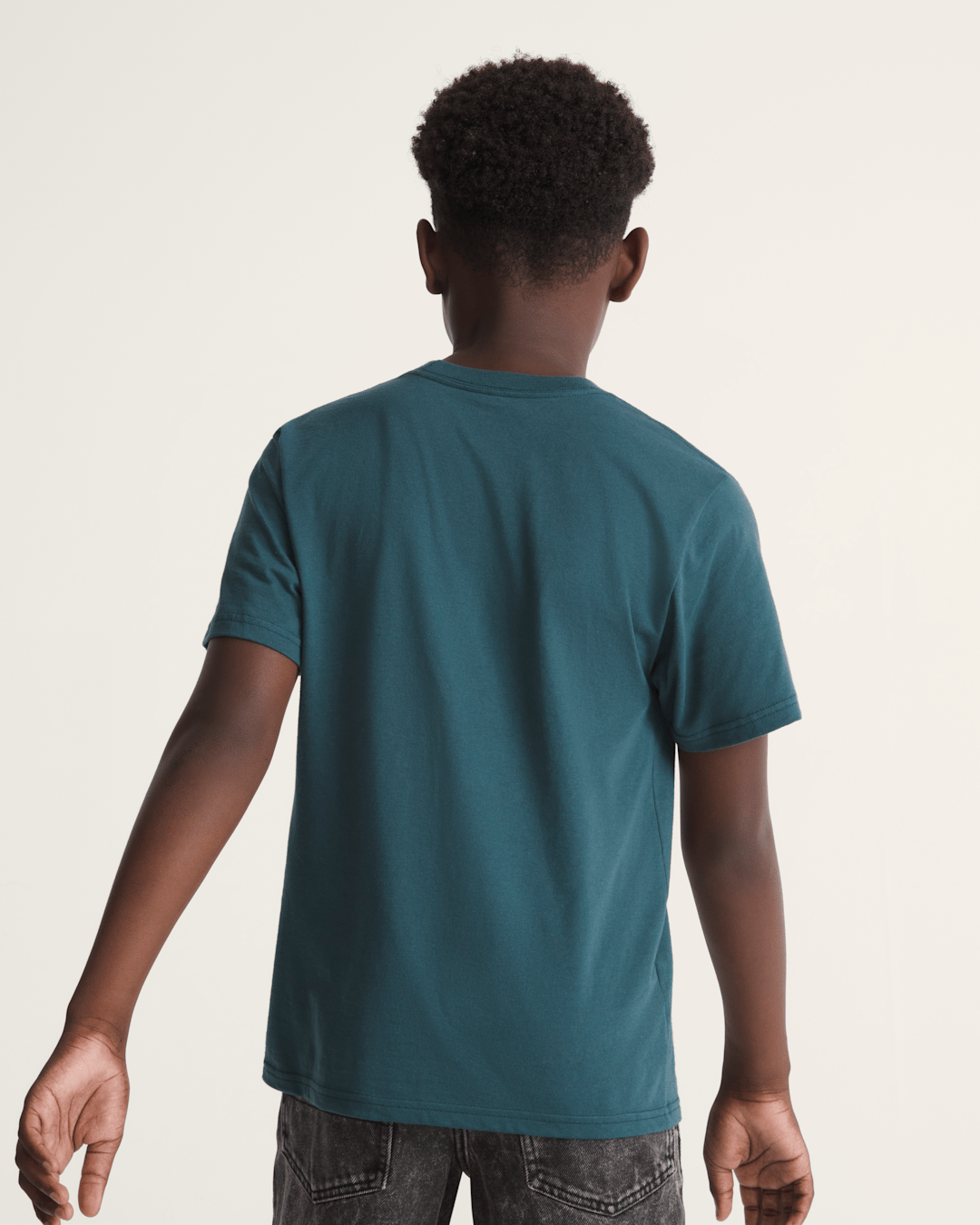 Kids Vans Kids Night Spark T-Shirt in Mossy Olive Green