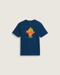 Kids Vans Kids Big Push T-Shirt in Deep Indigo Blue