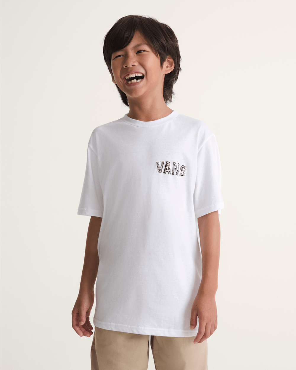 Kids Vans Kids Racing Flames T-Shirt in White
