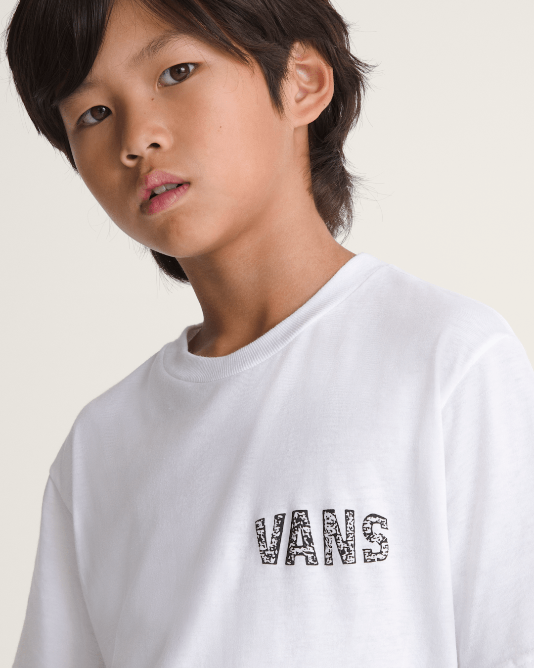 Kids Vans Kids Racing Flames T-Shirt in White
