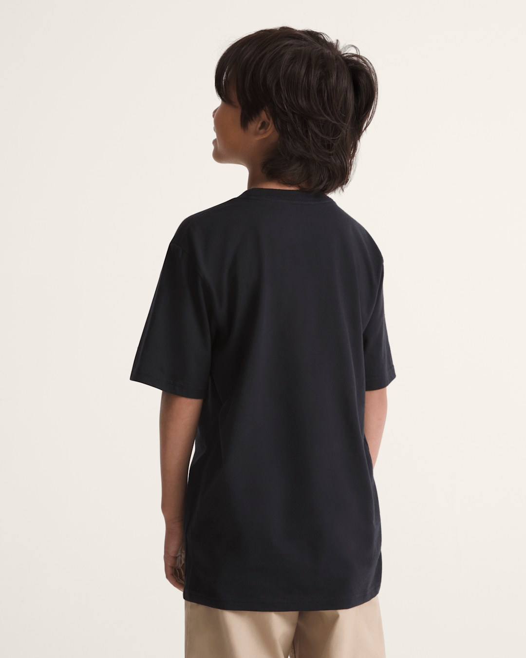 Kids Vans Kids Stretch Logo T-Shirt in Black