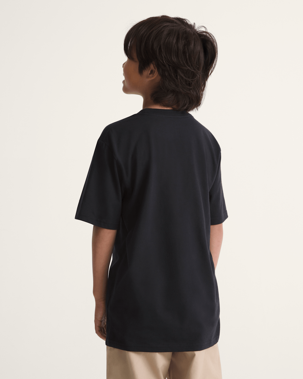 Kids Vans Kids Stretch Logo T-Shirt in Black
