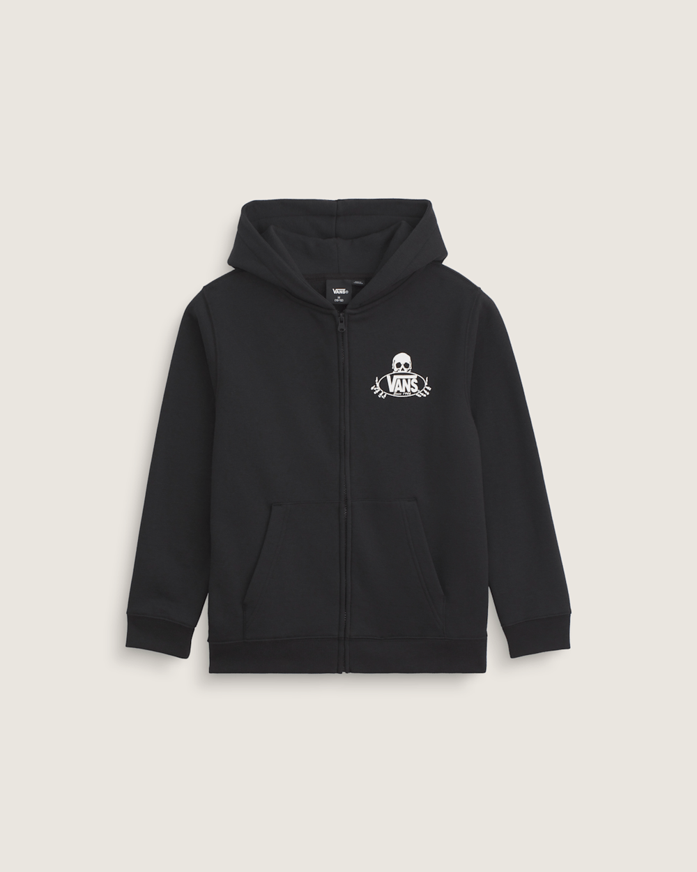 Kids Vans Kids Framework Zip Hoodie in Black