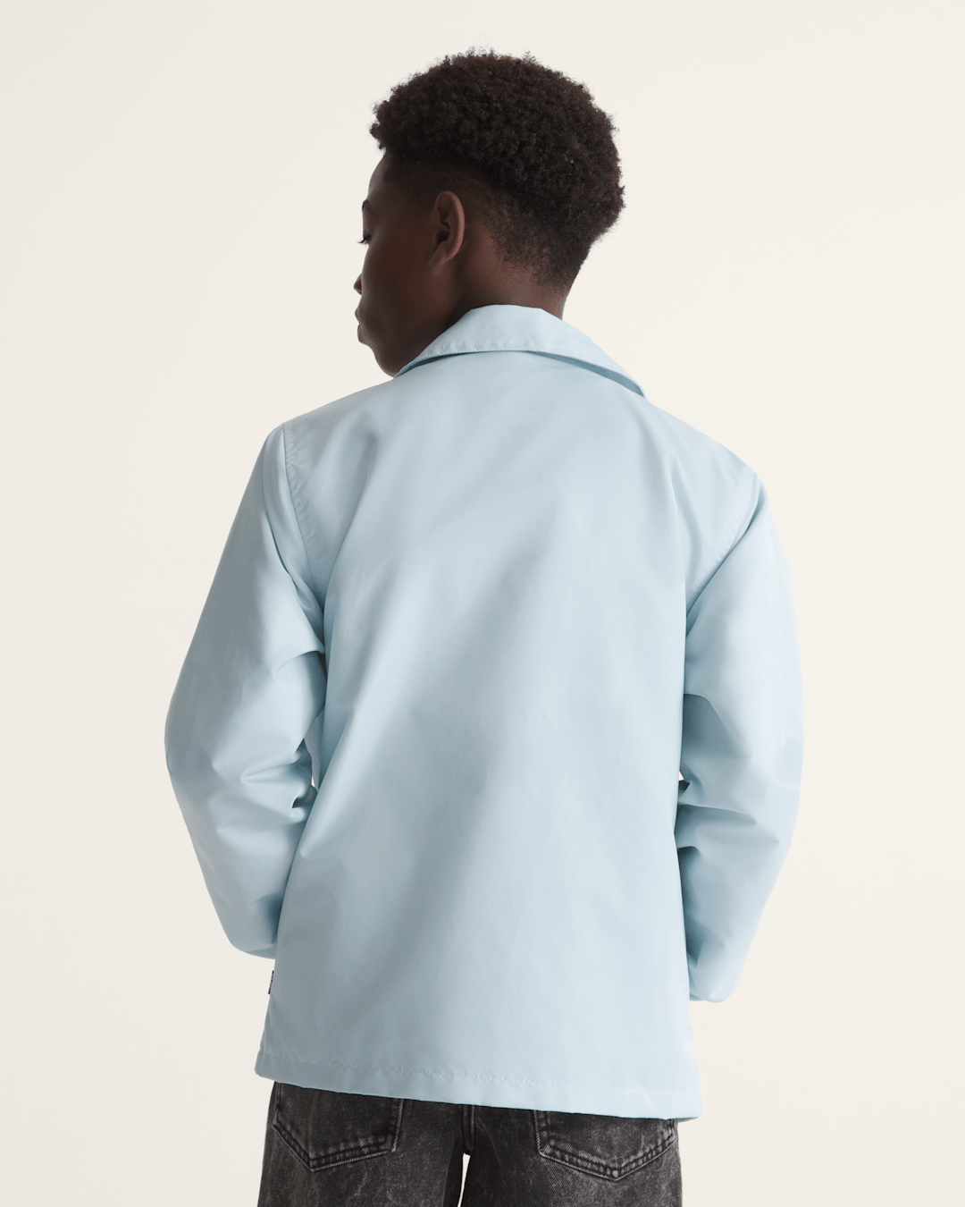 Kids Vans Kids Torrey Coaches Jacket in Dawn Mist Blue