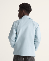 Kids Vans Kids Torrey Coaches Jacket in Dawn Mist Blue