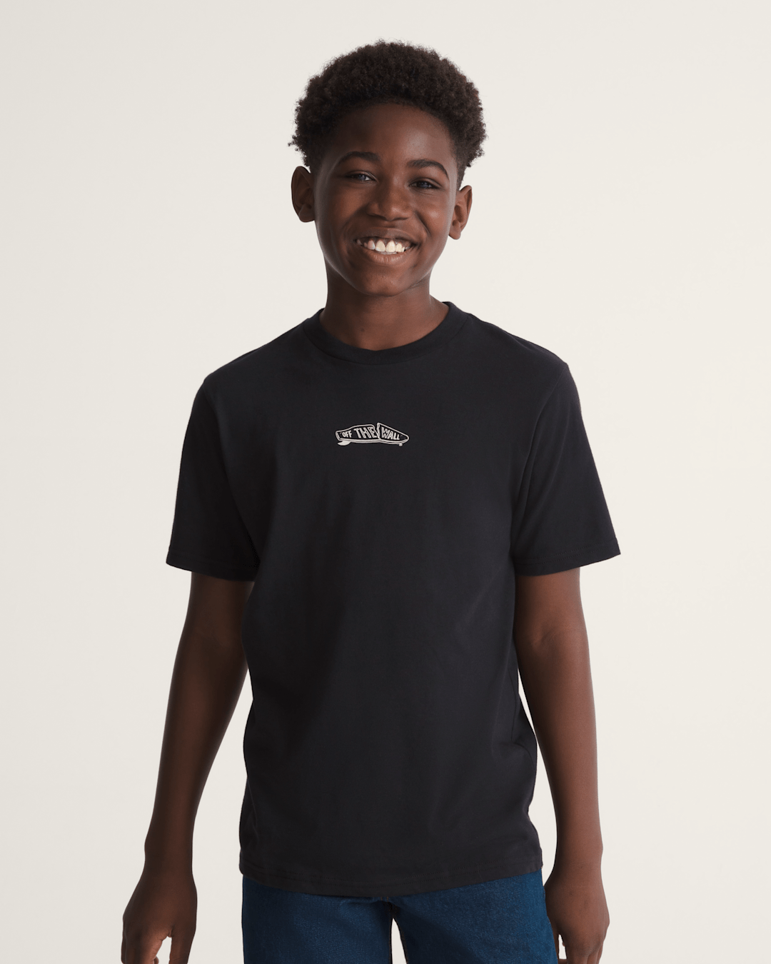 Kids Vans Kids Crestline T-Shirt in Black