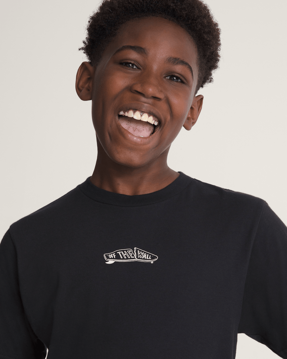 Kids Vans Kids Crestline T-Shirt in Black