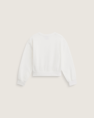Kids Vans Kids Flow Field Crew Sweatshirt in Marshmallow White