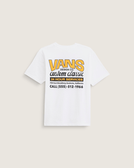 Kids Vans Kids Shop Front T-Shirt in White