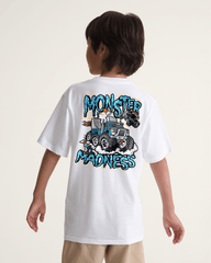 Kids Vans Kids Monster Madness T-Shirt in White