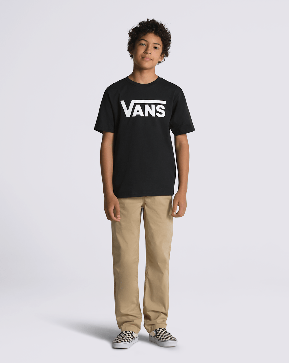 Kids Vans Kids Classic Black/White T-Shirt