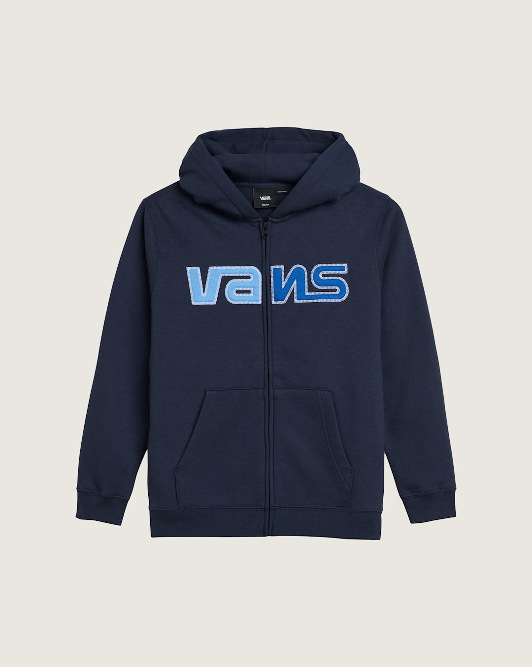 Kids Vans Kids Constant Zip Hoodie in Parisian Night Blue