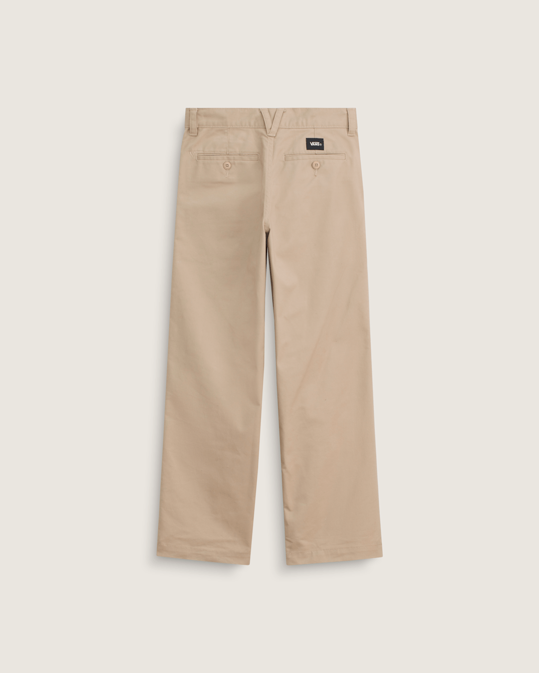Kids Vans Kids Authentic Chino Loose Pant in Incense Brown