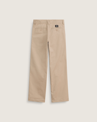 Kids Vans Kids Authentic Chino Loose Pant in Incense Brown