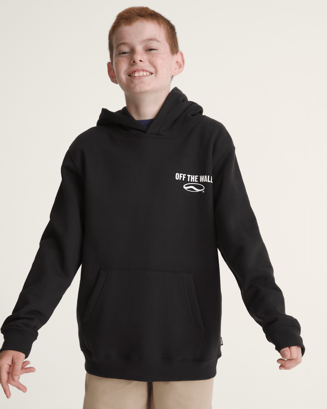 Kids Vans Kids Vans Repair Shop Pullover Hoodie in Black