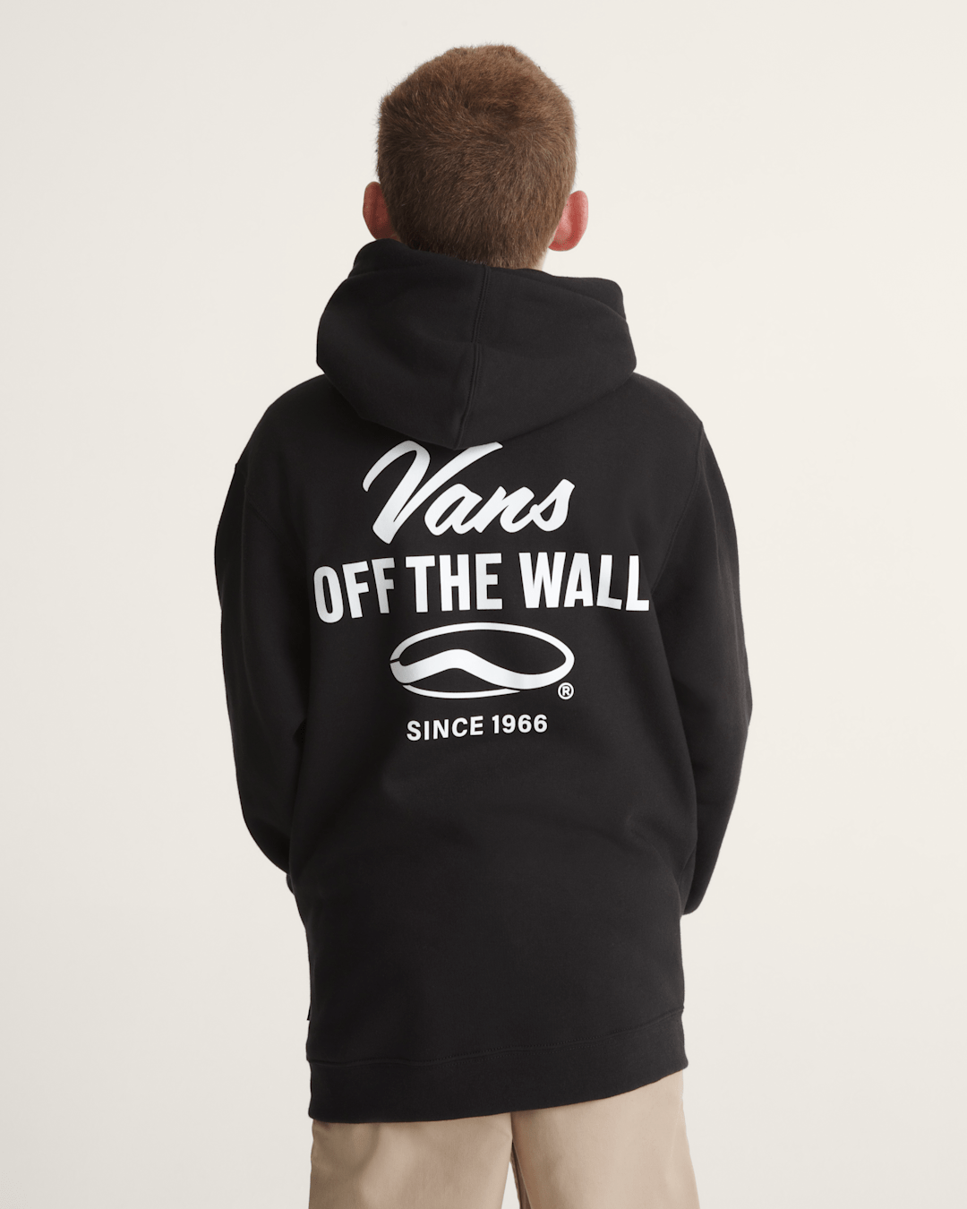 Kids Vans Kids Vans Repair Shop Pullover Hoodie in Black