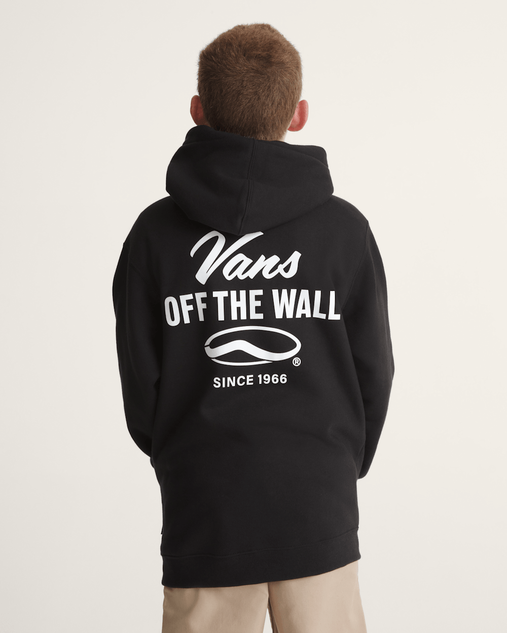 Kids Vans Kids Vans Repair Shop Pullover Hoodie in Black
