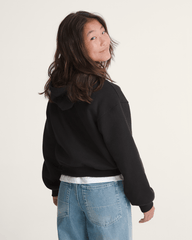 Kids Vans Kids Shining Zip Hoodie in Black