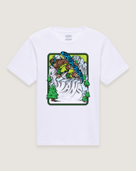 Kids Vans Kids Tail Grabin Good Time T-Shirt in White