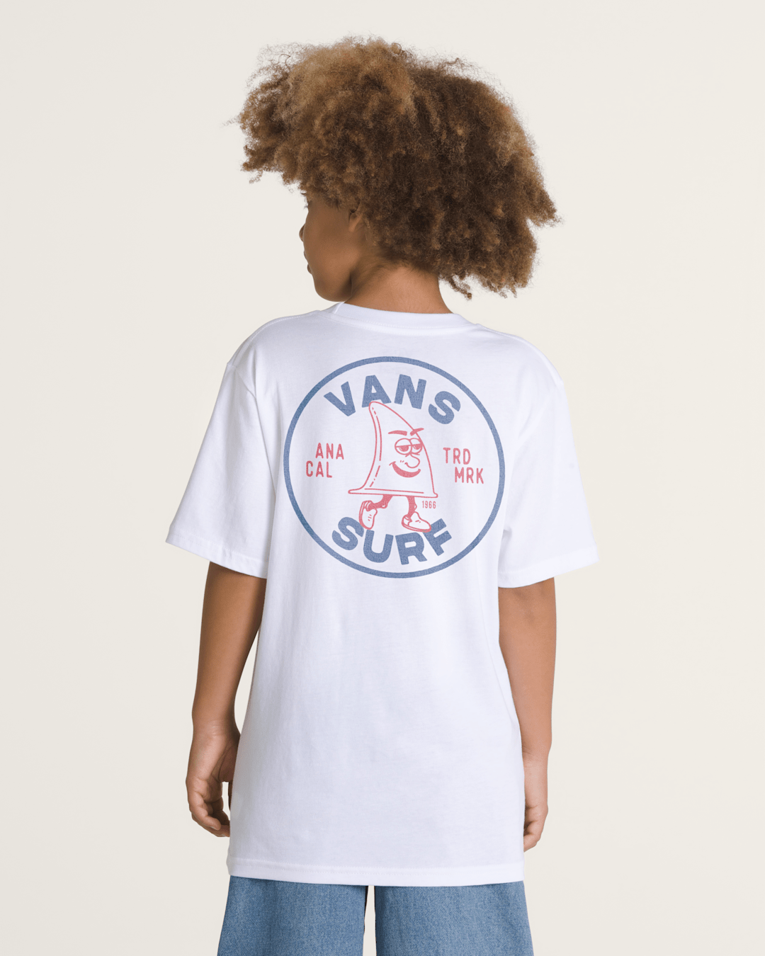 Kids Vans Kids Huck Fin T-Shirt in White