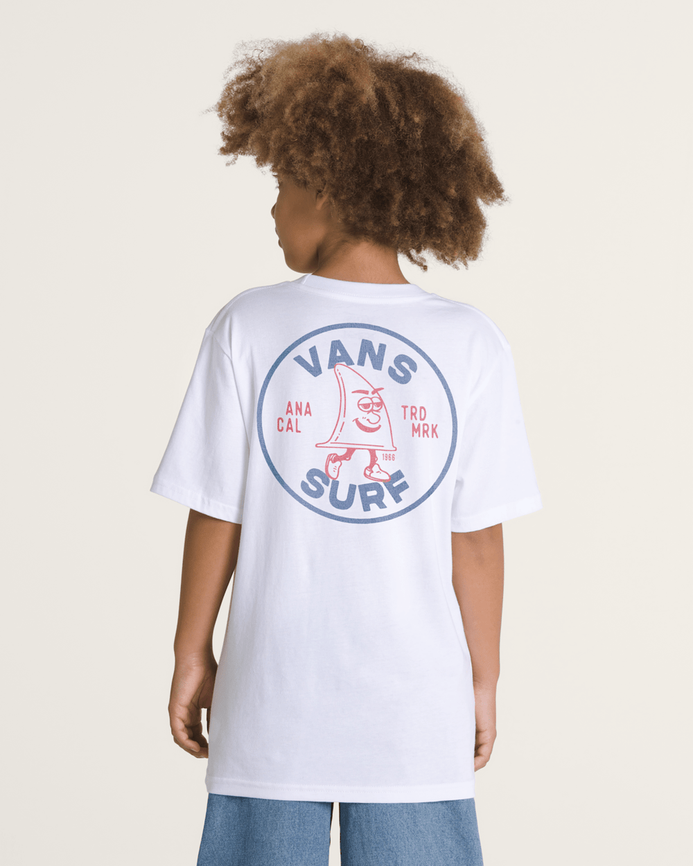 Kids Vans Kids Huck Fin T-Shirt in White