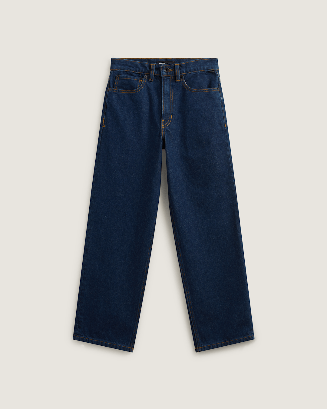 Kids Vans Kids Check-5 Loose Denim Pants in Midnight Blue