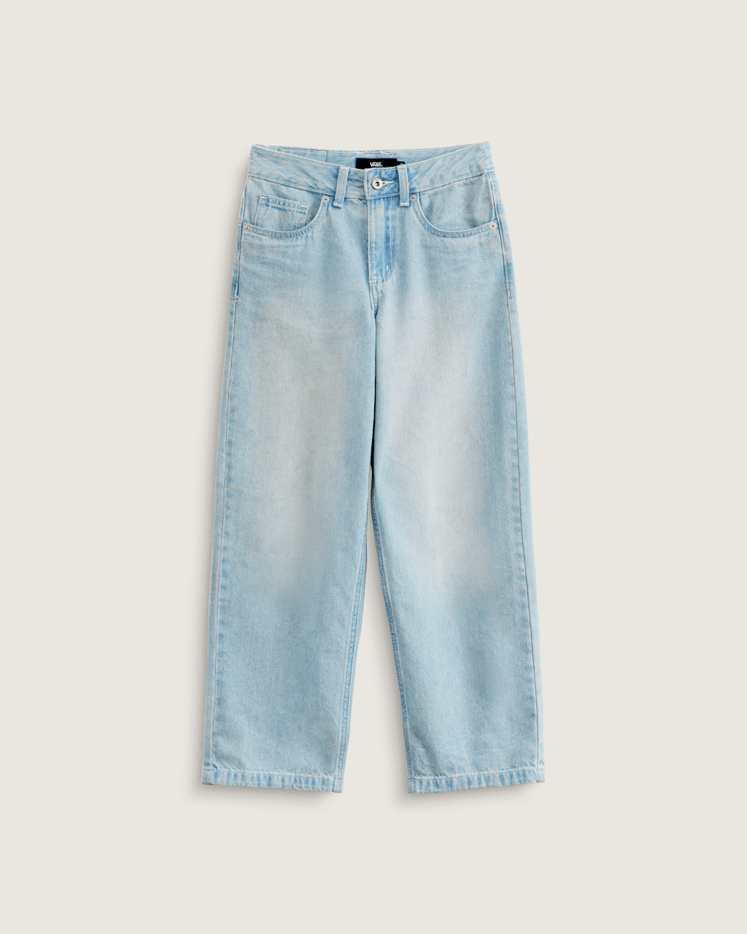 Kids Vans Kids Sirelle Denim Puddle Pants in Light Stonewash Blue