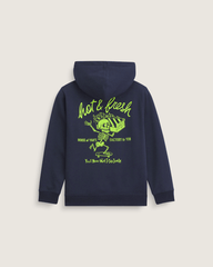 Kids Vans Kids Hot and Fresh Full Zip Sweatshirt in Parisian Night Blue