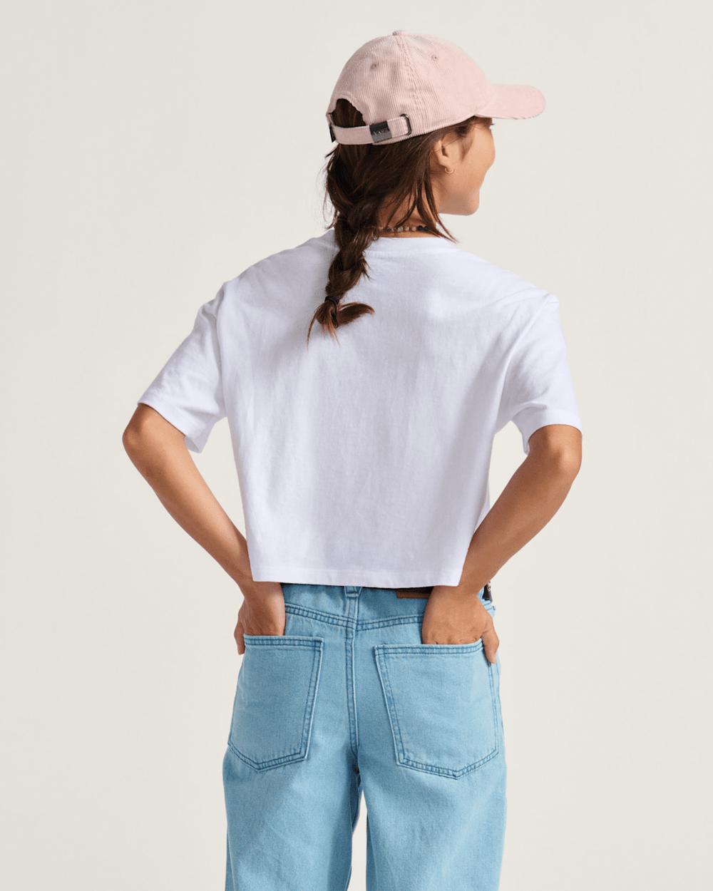 Kids Vans Kids Star Berries Crop T-Shirt in White