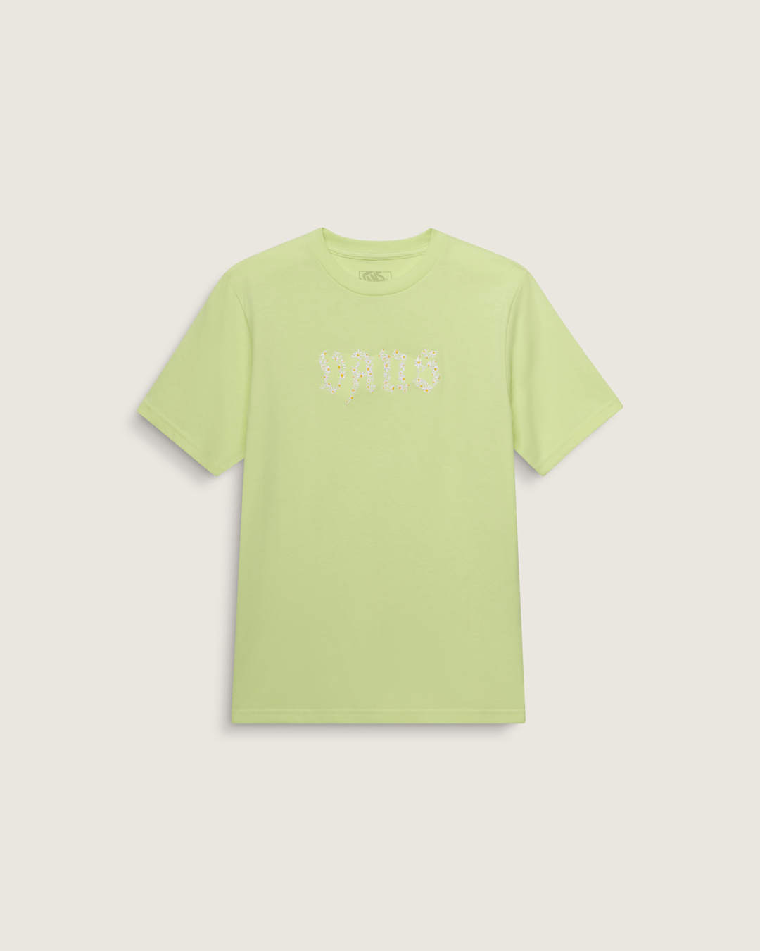 Kids Vans Kids Daisy Break T-Shirt in Shadow Lime Green