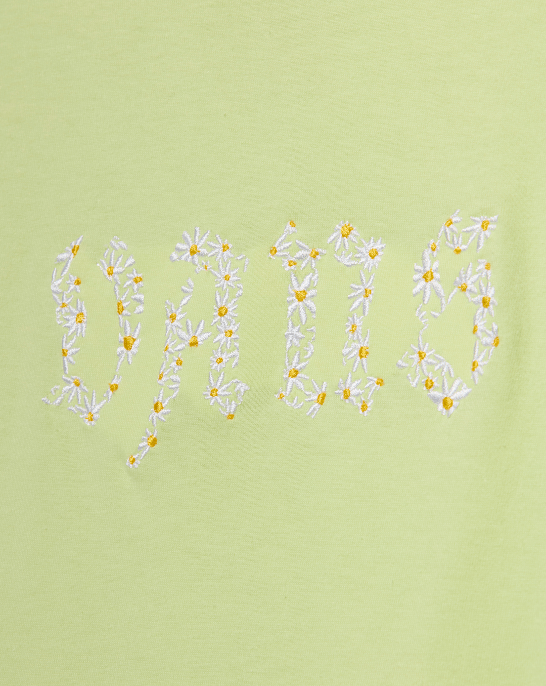 Kids Vans Kids Daisy Break T-Shirt in Shadow Lime Green