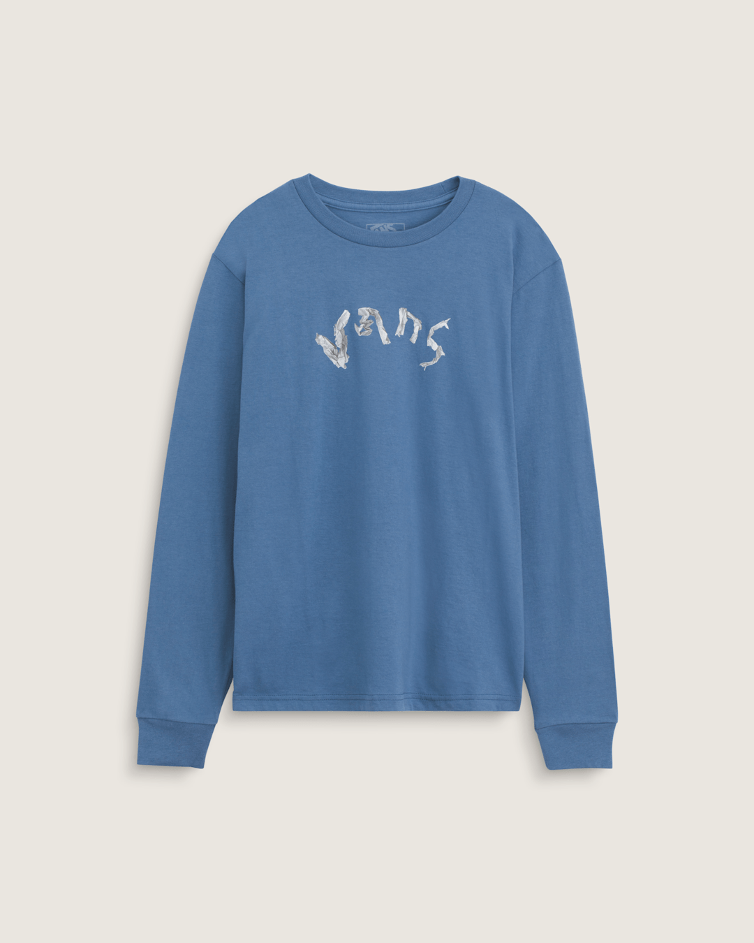 Kids Vans Kids Ideas 66 Long Sleeve T-Shirt in True Navy Blue