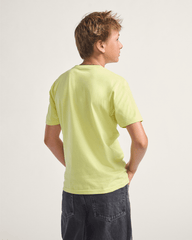 Kids Vans Kids Star Checker T-Shirt in Canary Yellow