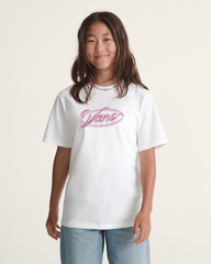 Kids Vans Kids Cloud Rush T-Shirt in White