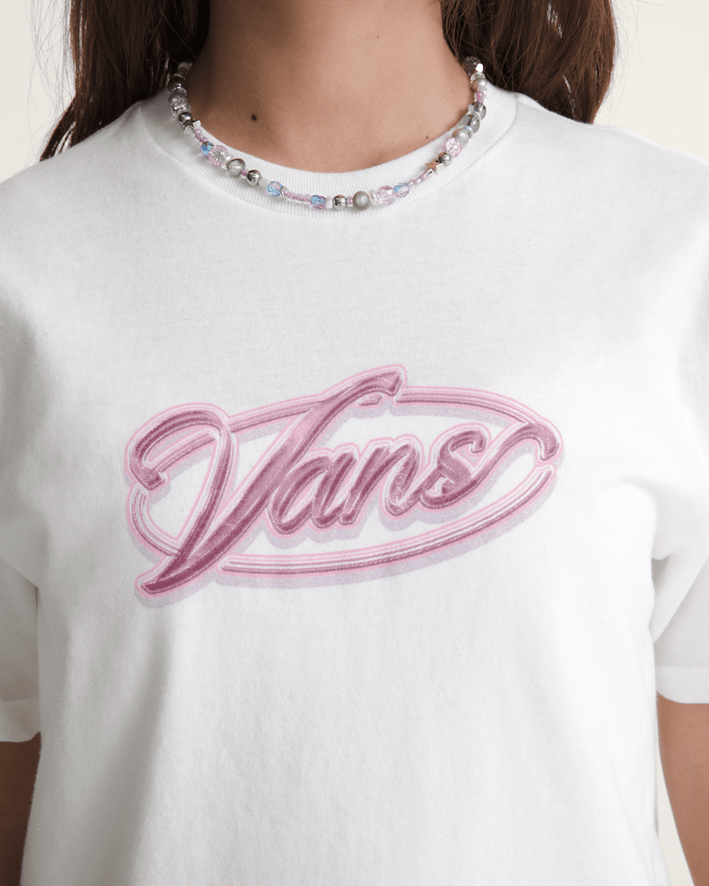 Kids Vans Kids Cloud Rush T-Shirt in White