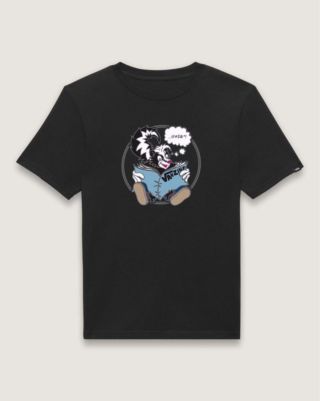 Kids Vans Kids Stinkin Reading T-Shirt in Black