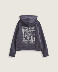 Kids Vans Kids Greatest Hits Zip Hoodie in Asphalt Grey