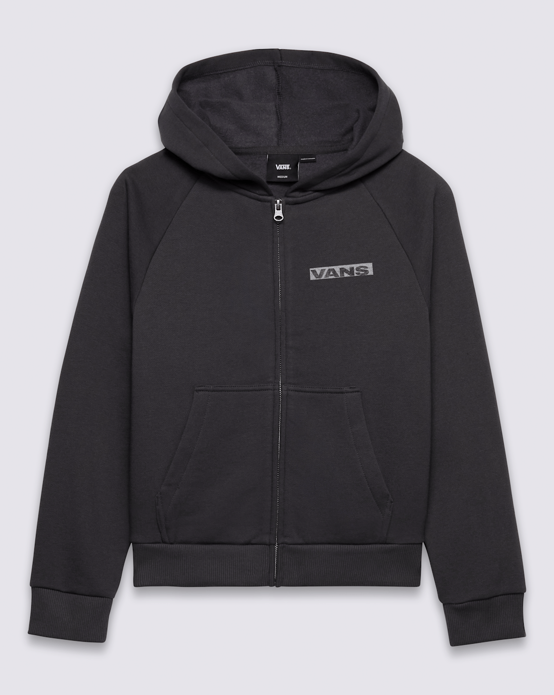 Kids Vans Kids Greatest Hits Zip Hoodie in Asphalt Grey