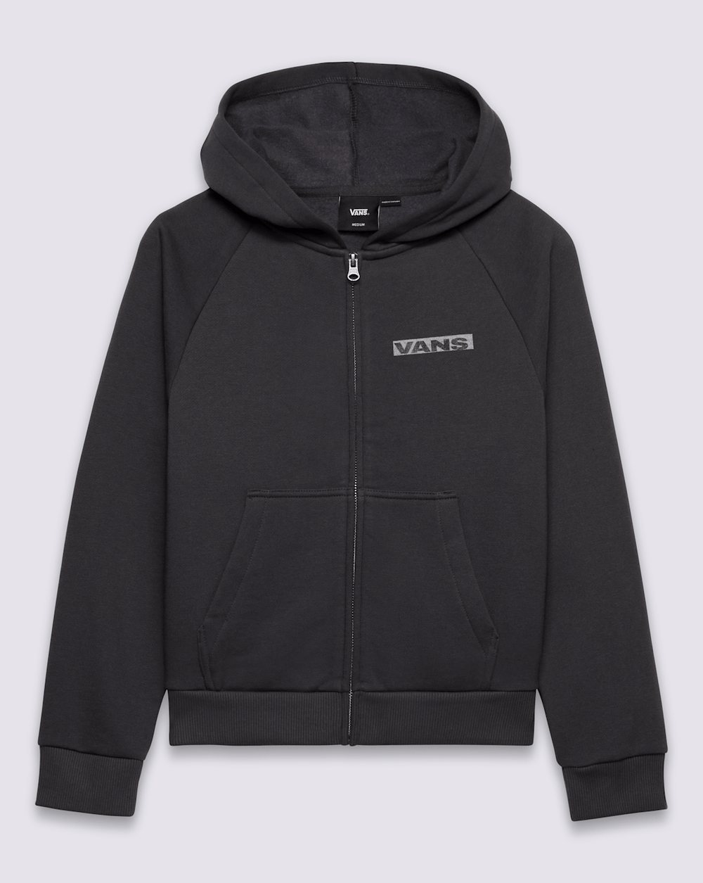 Kids Vans Kids Greatest Hits Zip Hoodie in Asphalt Grey