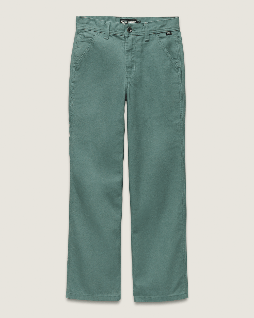 Kids Vans Kids Drill Chore Carpenter Pants in Dark Forest Green